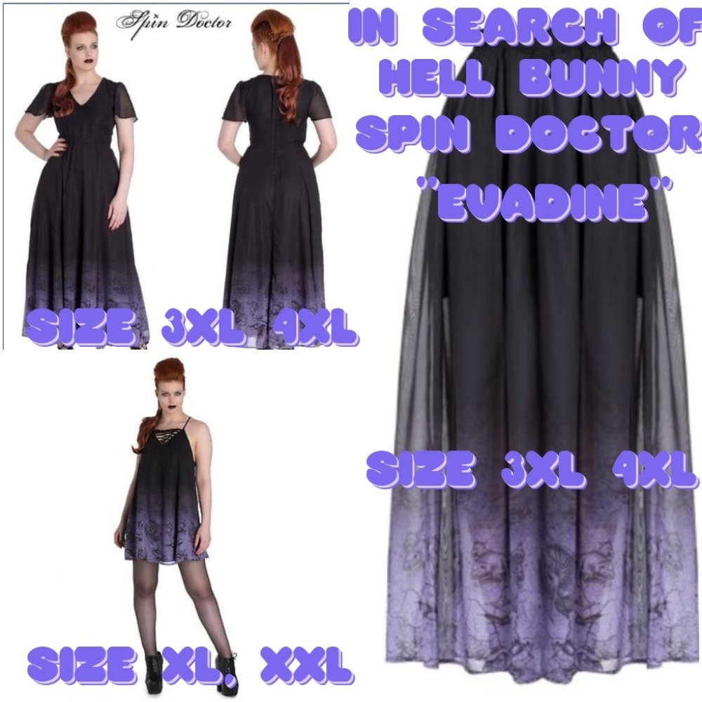 ISO:Hell Bunny/Spin Doctor “Evadine” Dress/Skirt